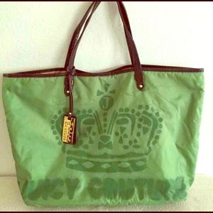 Juicy Couture Tote Bag, Color Green